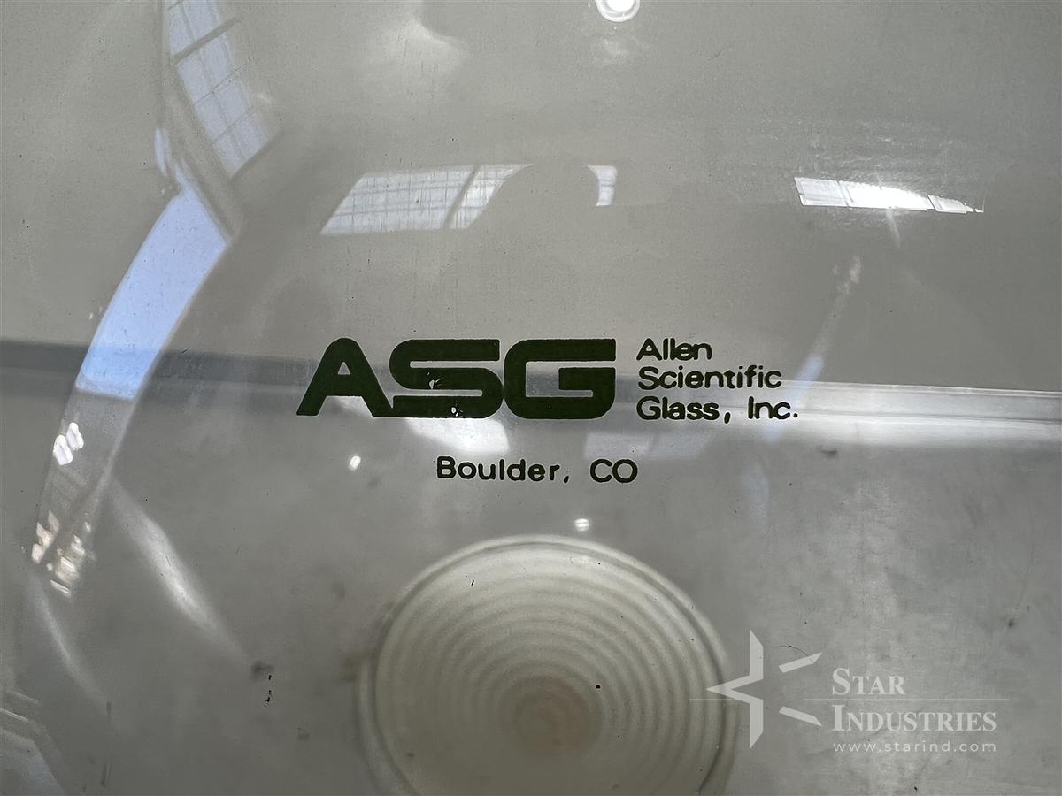 Used Allen Scientific Glass Flask