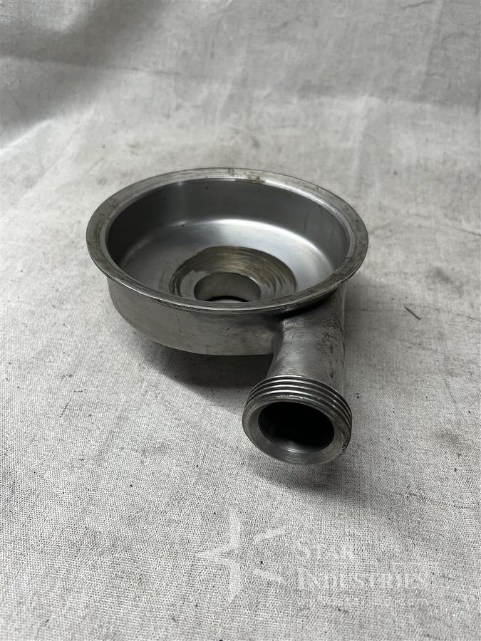 Used Stainless Steel 90-Degree Liquid Transfer