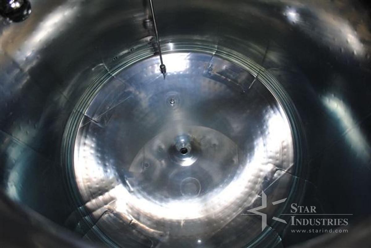 Used 3,500 Liter Precision Stainless Receiver