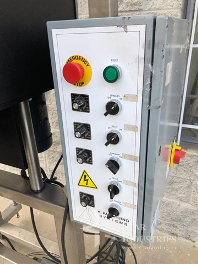 Used A Packaging Systems. 6-spindle Capper