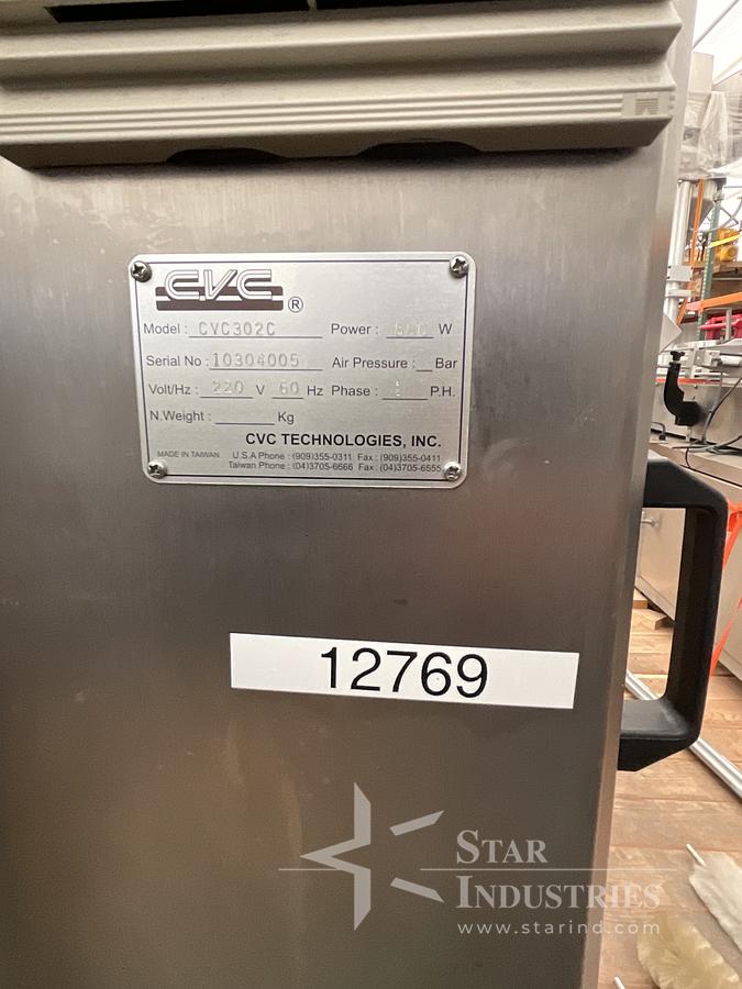 Used CVC Model 3020 Labeler