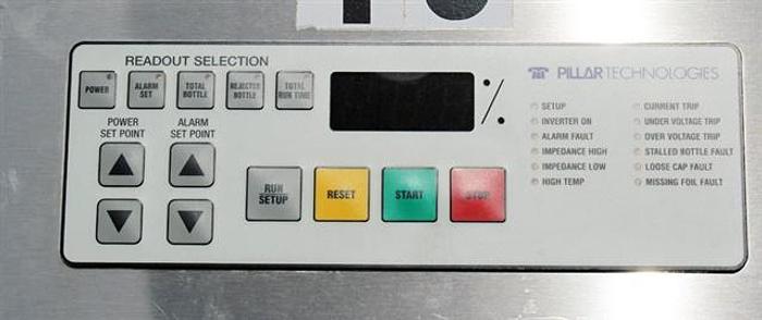 Used Pillar Unifoiler Model U2P100 2 KW Foiler /Induction Sealer