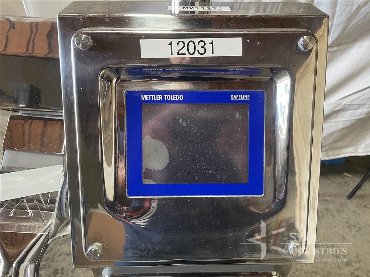 Used Mettler Toledo Safeline pour-thru Metal Detector