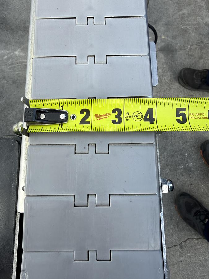 Used 48" X 4" SS Conveyor