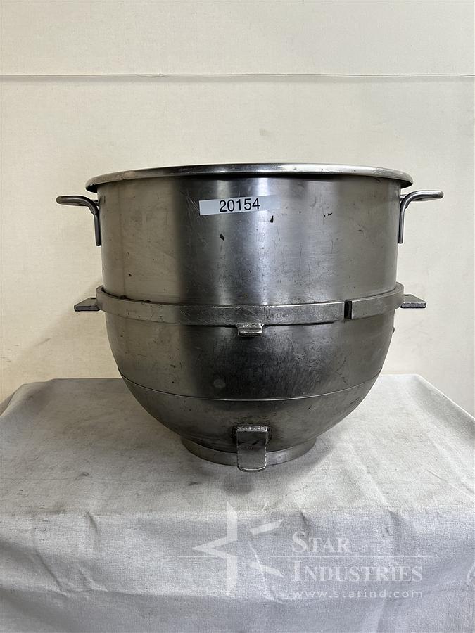 Used Hobart Equivalent Stainless Steel Mixing Bowl 80 Quarts