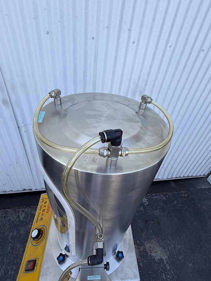 Used Deduster, Uphill Tablet Deduster SZS200