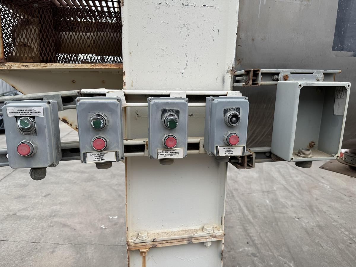 Used Used approximately 65 c.f. S.S. Aaron Paddle Mixer