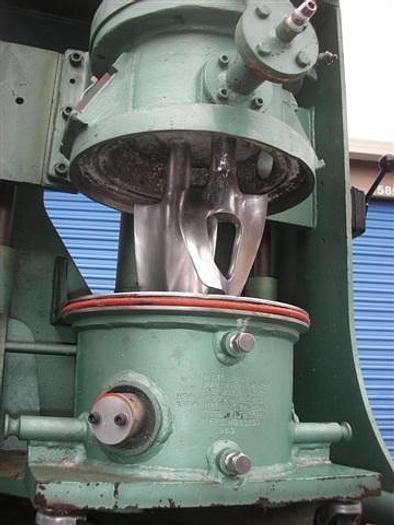 Used Baker Perkins 1 gallon jacketed Vacuum Mixer