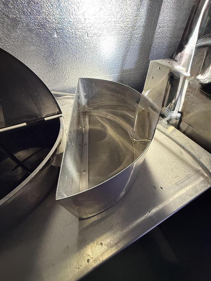 Used S.S. Solution Tank with Screen