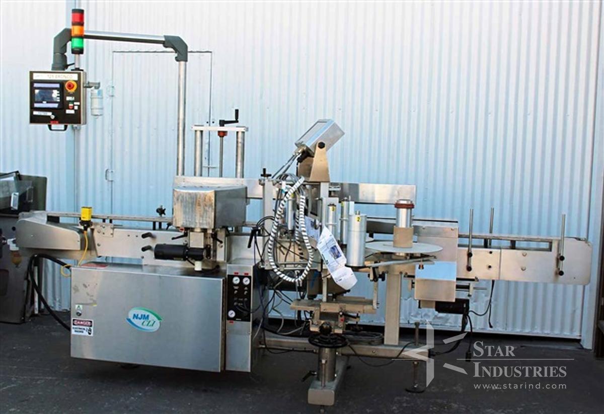 Used NJM GCI Model BR125-S037 New Jersey Labeler
