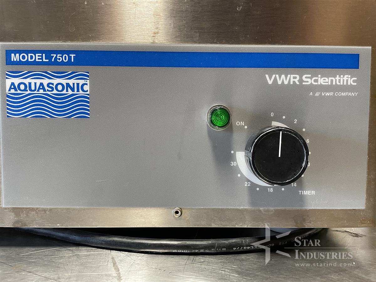Used VWR Scientific Aqua Sonic Cleaner 750T