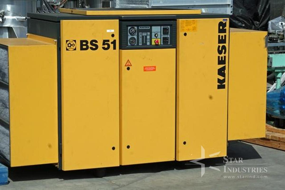 Used Kaeser BS 51 195 cfm Air Compressor