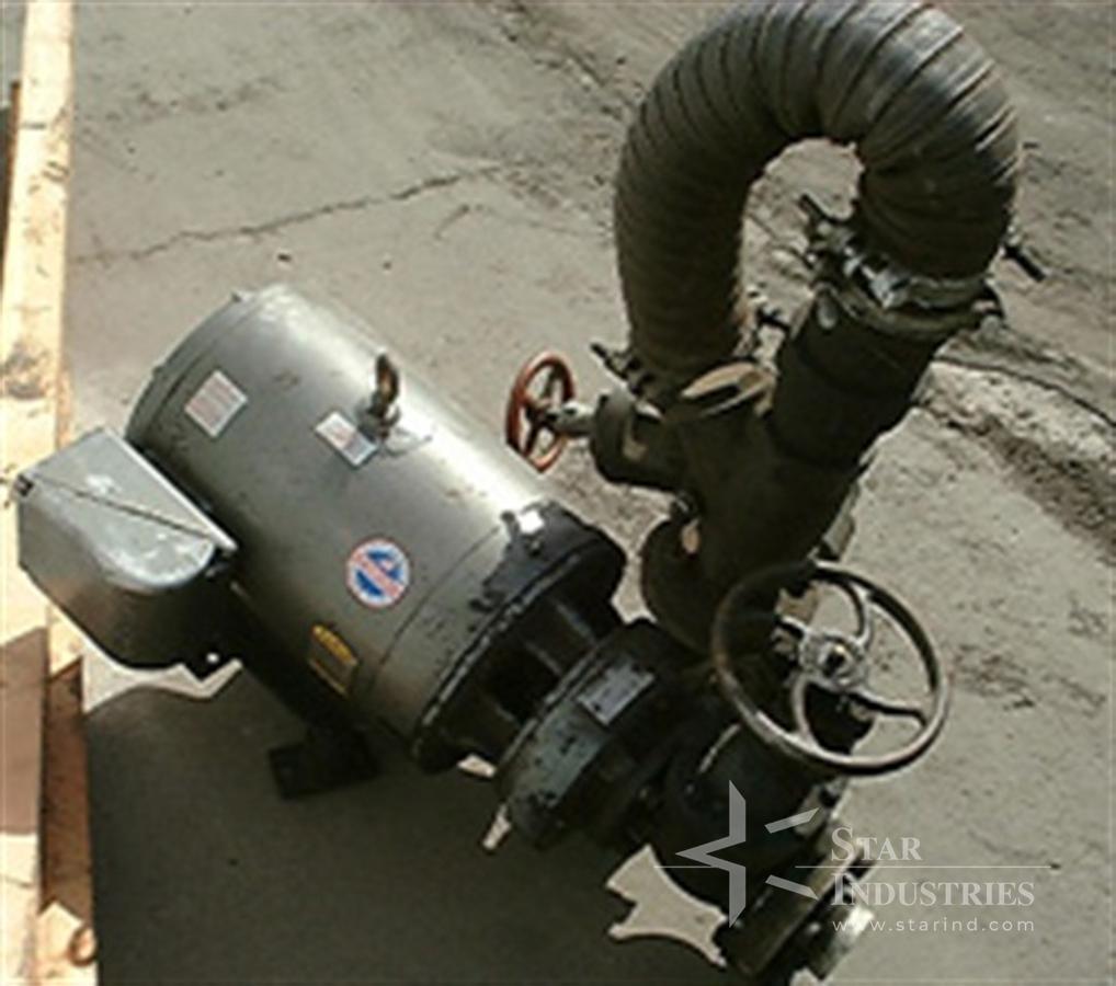 Used PUMP WITH 30 H.P. MOTOR