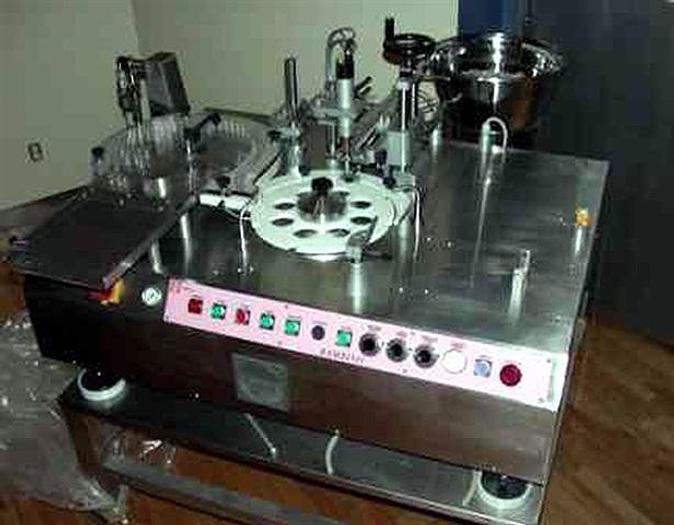 Used Capmatic Monobloc Vial Filler/Capper