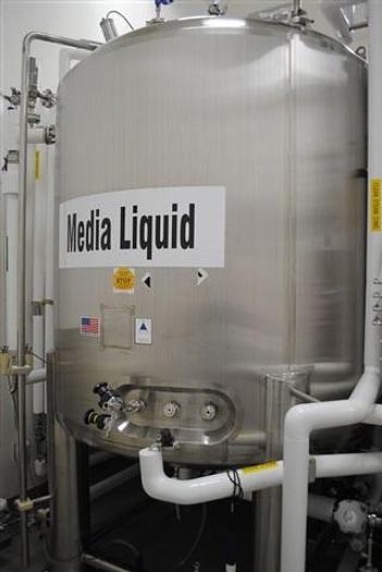 Used 3,500 Liter Precision Stainless Receiver