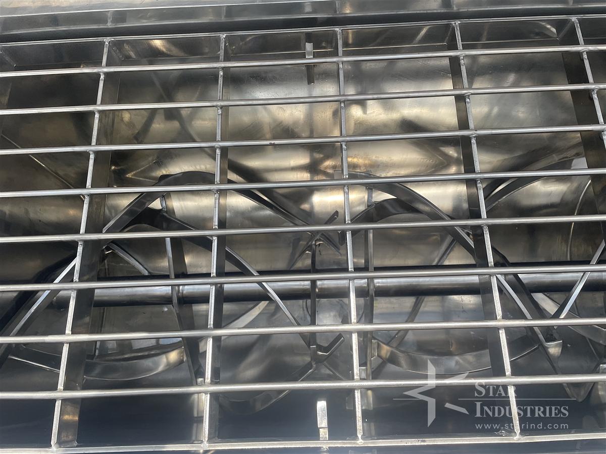 Used Stainless Steel Double Ribbon Blender
