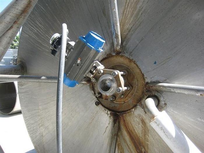 Used 3,000 gallon Walker Jacketed Mix Tank, 316ss