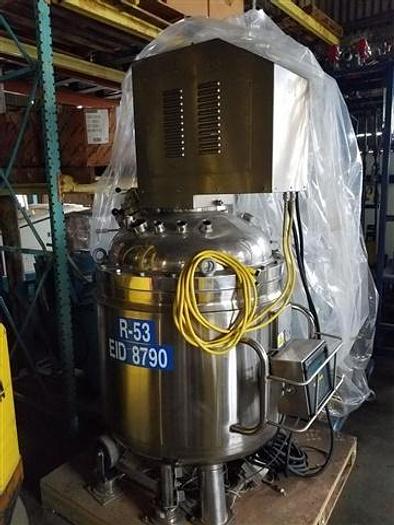 Used 300 liter Olsa S.S. Reactor w/ Sweep Agitation