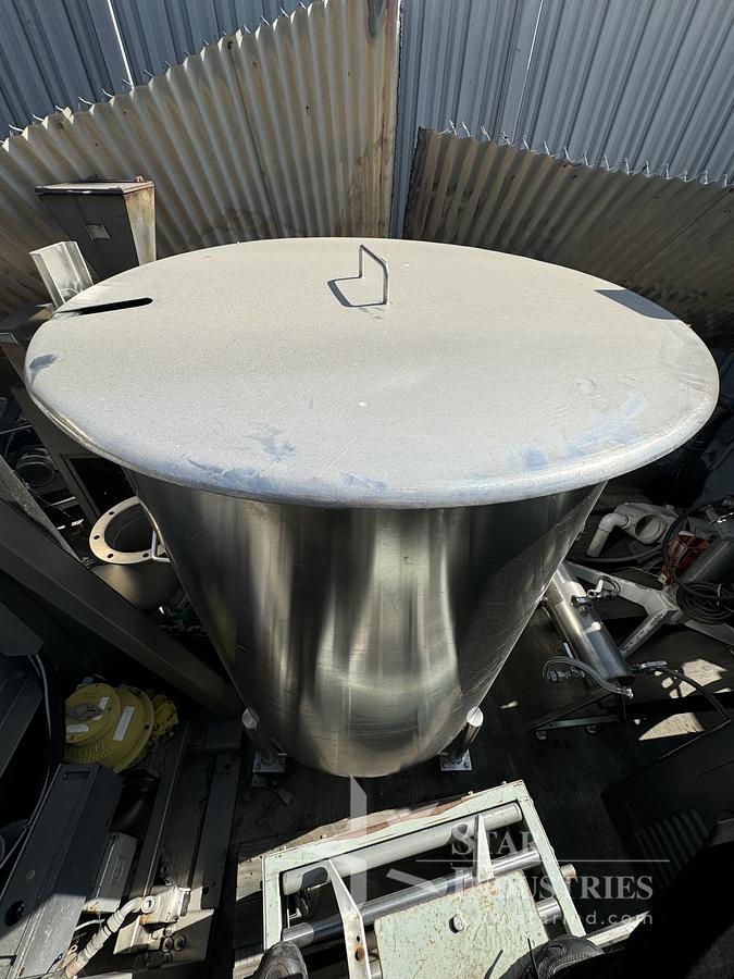 Used 200 Gallon S.S. Tank on wheels