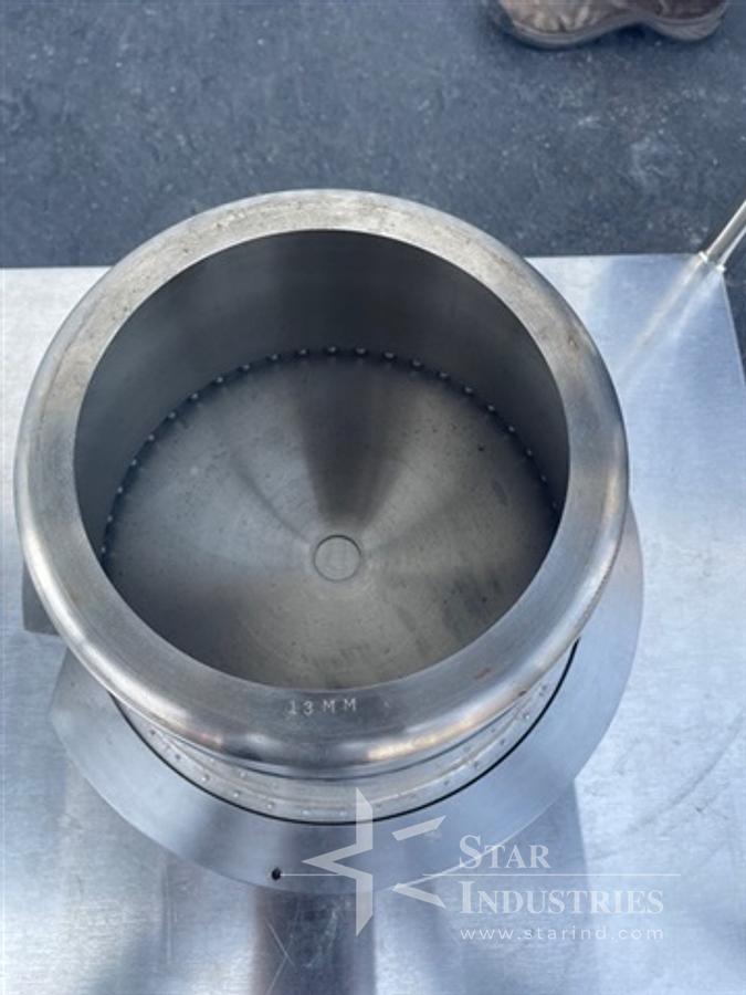Used Cozzoli PS-10 Stopper Feeder w/ 13 and 20 mm feeders