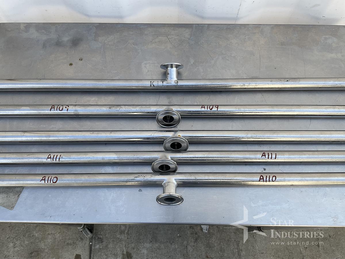 Used Fluid Line Technology T-316 SS PSI Tubes