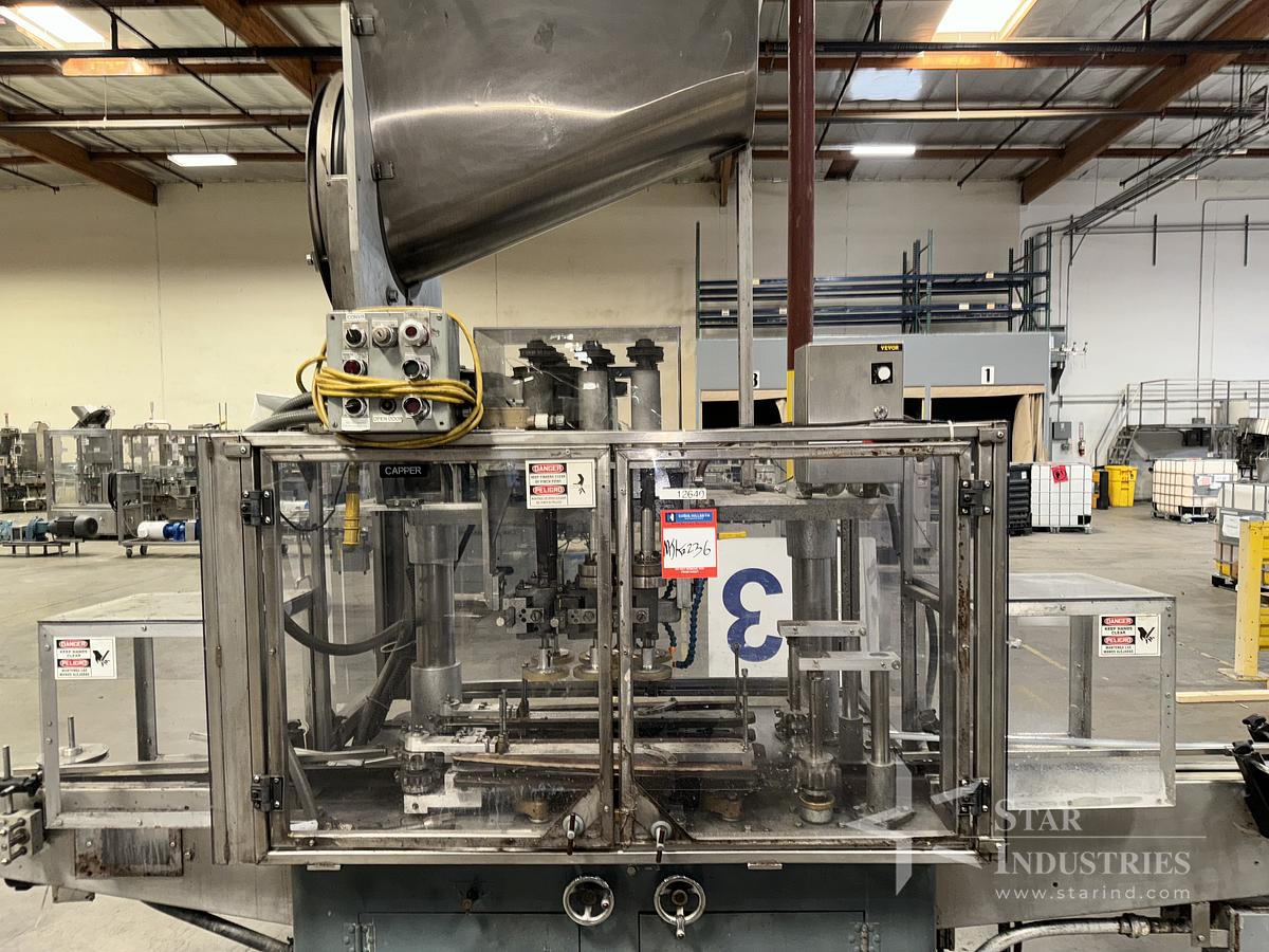 Used 3 Spindle Capper 