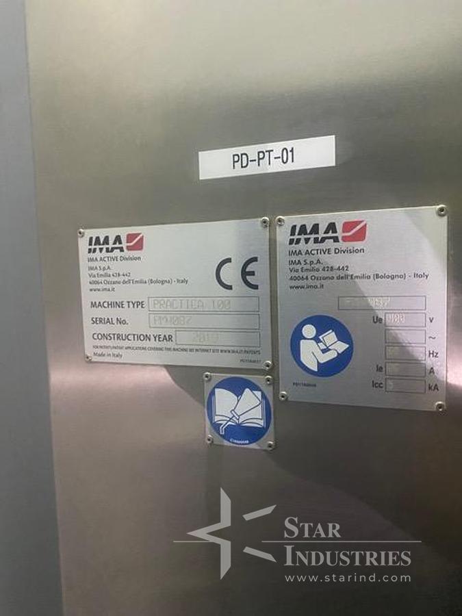 Used IMA Practica Dust Collector Vac Pump Change parts