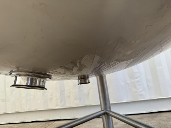 Used 1,000 Liter DCI Tank 316L