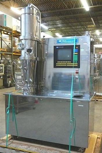Used Niro Aeromatic Model MP1 fluid bed processor, electric heat