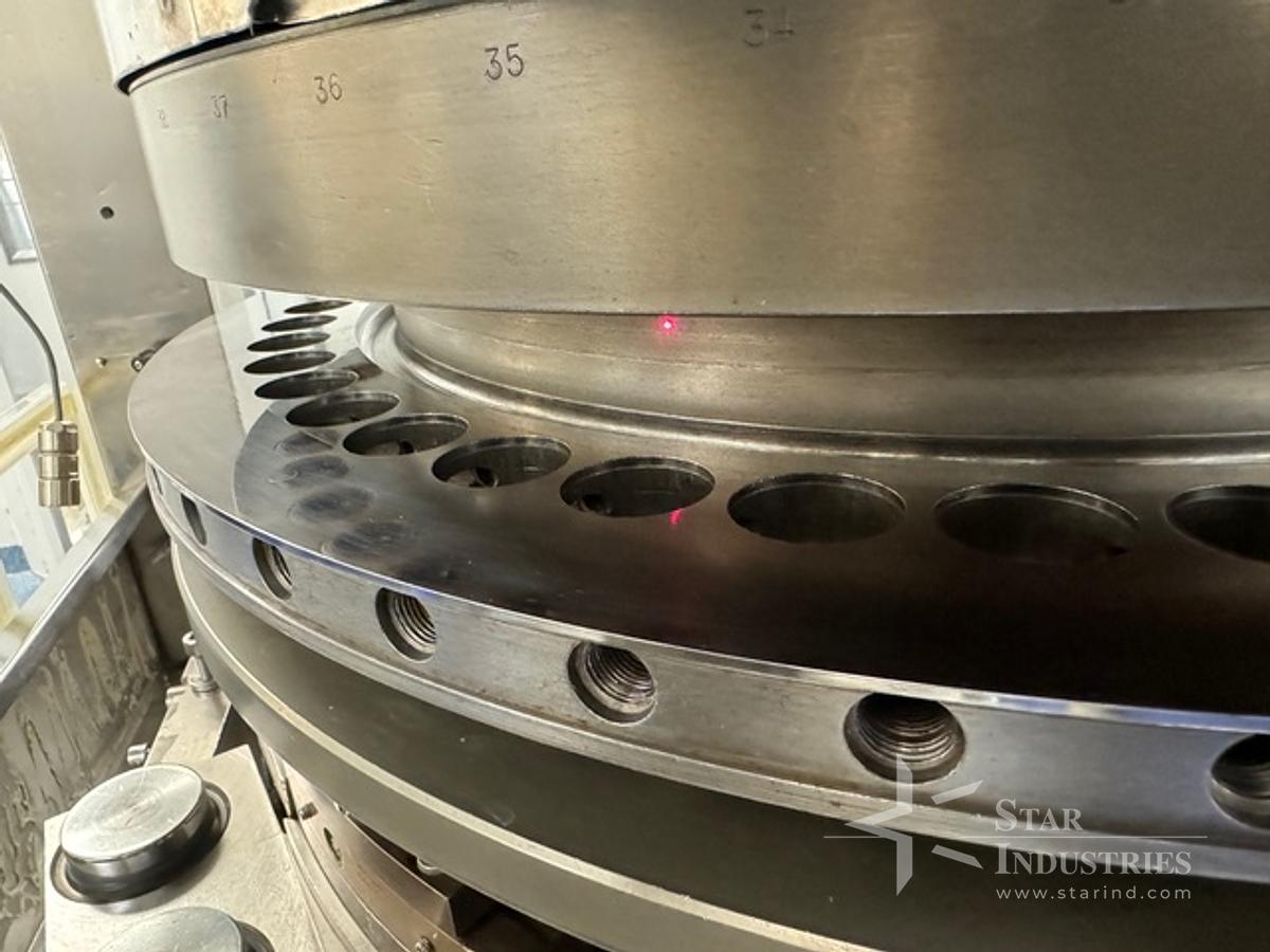 Used Fette 49 Station D-Tooled Tablet Press