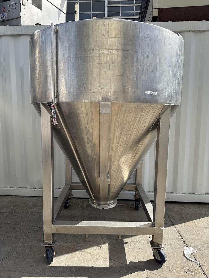 Used Bohle Tote, Stainless Steel