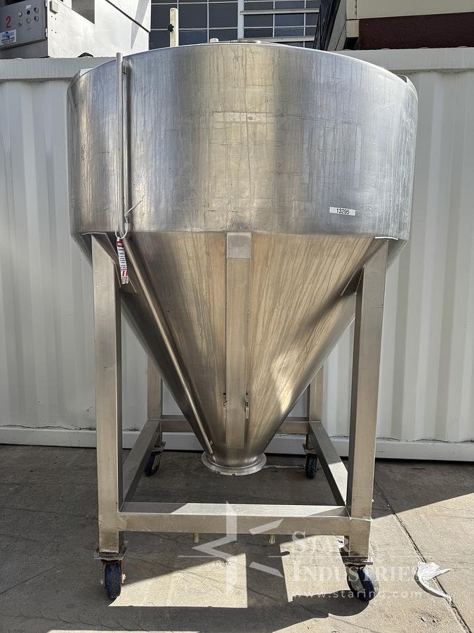 Used Bohle Tote, Stainless Steel