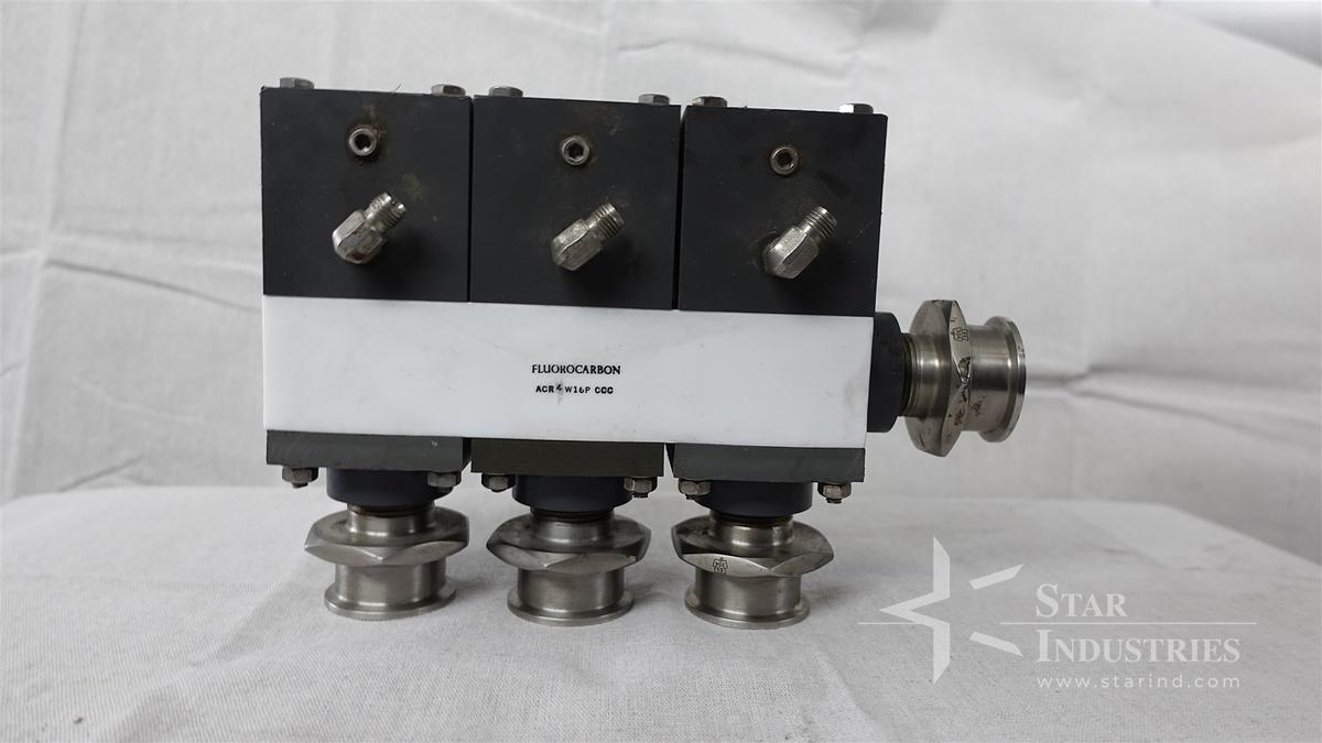 Used Fluorocarbon Stainless Steel Manifold