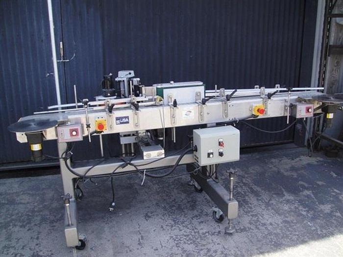 Used Modular Packaging Quadrel Q-10 Wrap-around Labeler