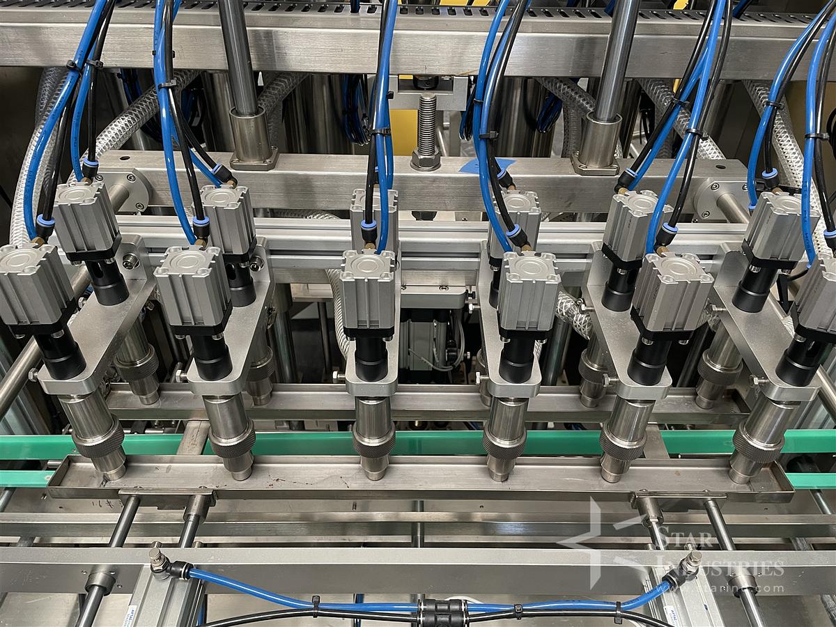 Used 12 Nozzle Filling Machine