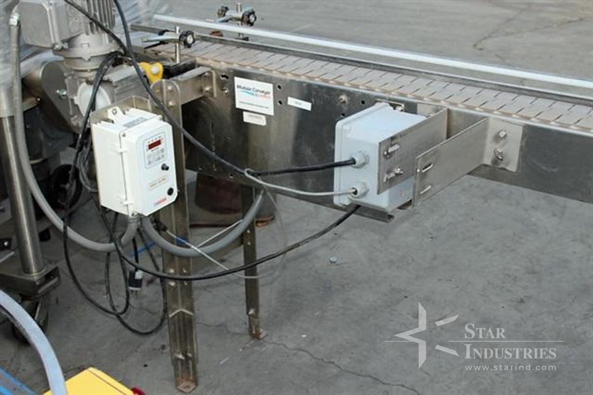 Used TOTE S/S TANK WITH MANUAL VALVE             #3262
