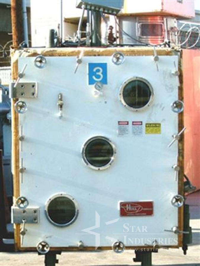 Used Hull 48 sq ft Freeze Drier w/ Shelf Stoppering