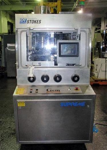 Used Stokes 34 station Model 571-S GEM SUPREME Tablet Press
