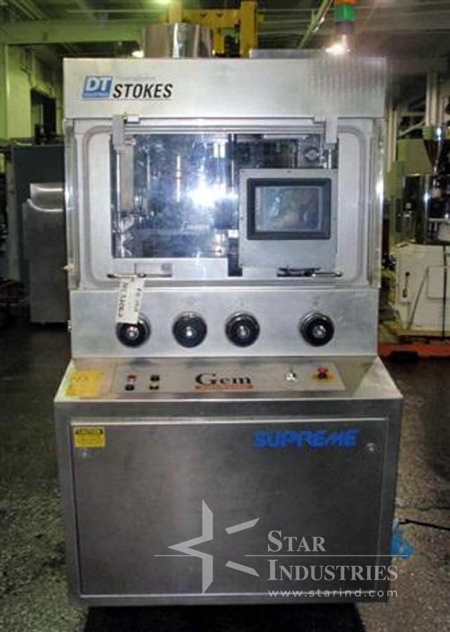 Used Stokes 34 station Model 571-S GEM SUPREME Tablet Press