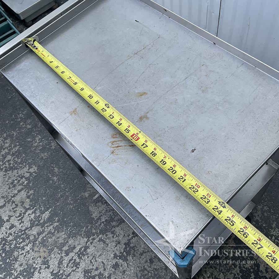 Used Lakeside SS table cart