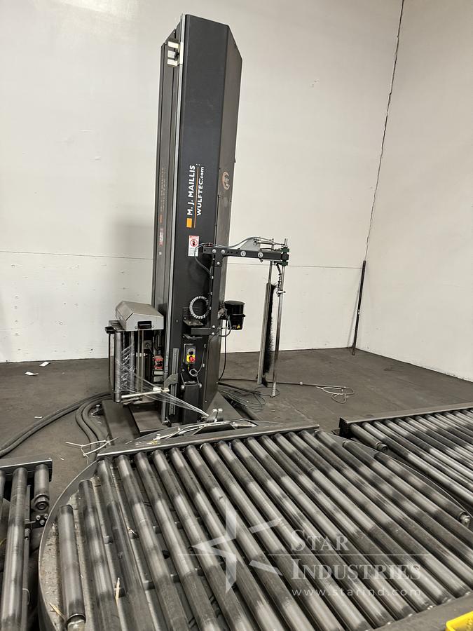 Used MJ Mallis Wulftec Pallet Wrapper