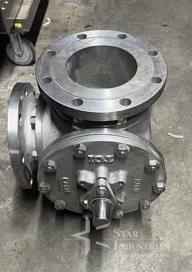 Used Stainless Steel T-Ball Valve