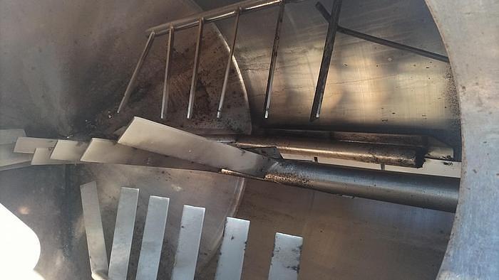 Used Tank, 1,000 Gallon, Stainless Steel, Agitated, Jacketed, DT/DB