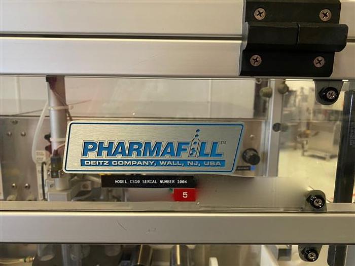 Used Pharmafill Model CS10 Dual-head Cottoner