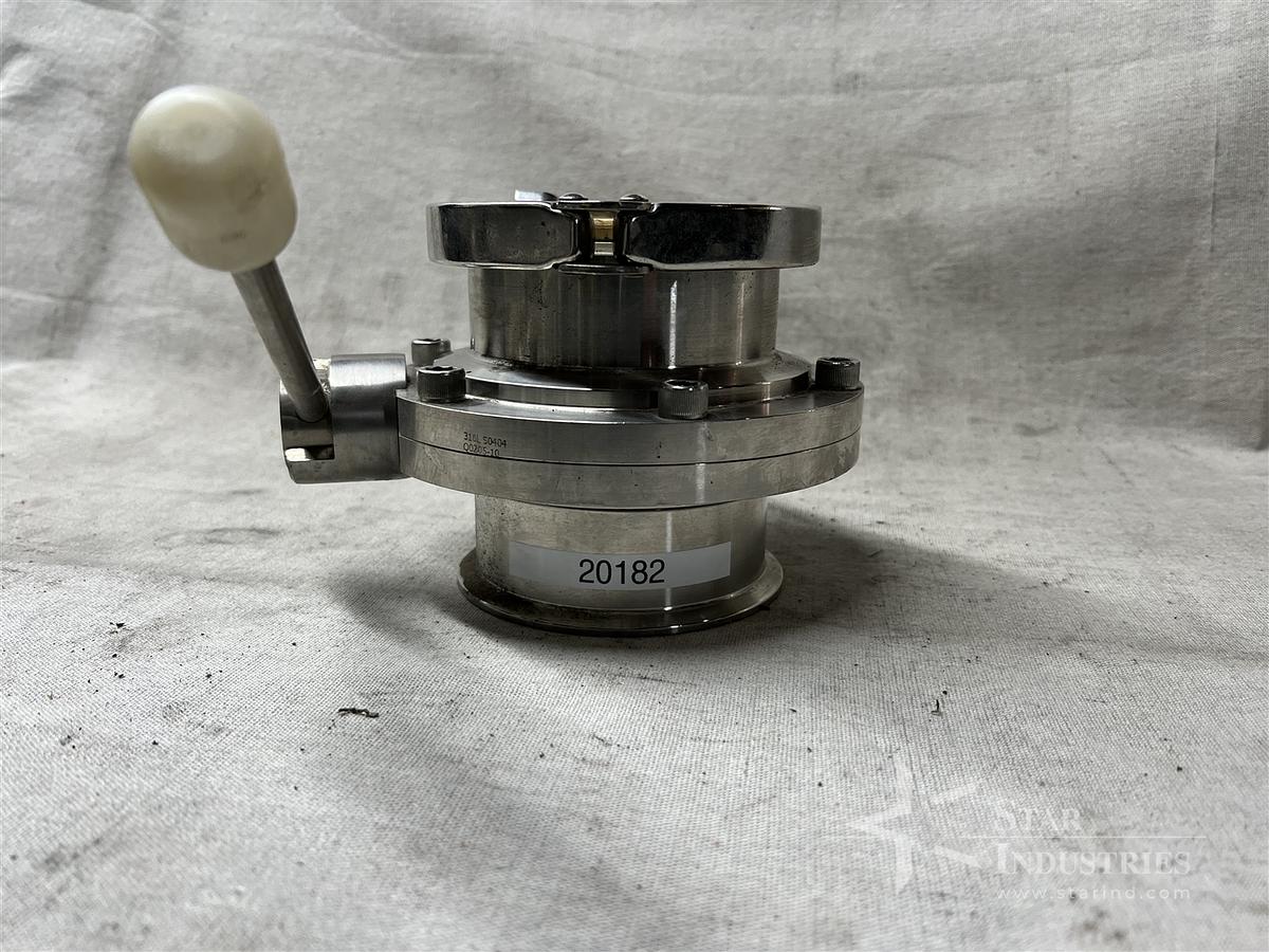 Used Stainless Steel Butterfly Valve