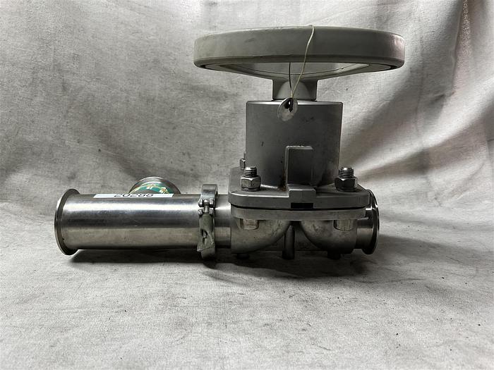 Used Stainless Steel Shut-Off Valve