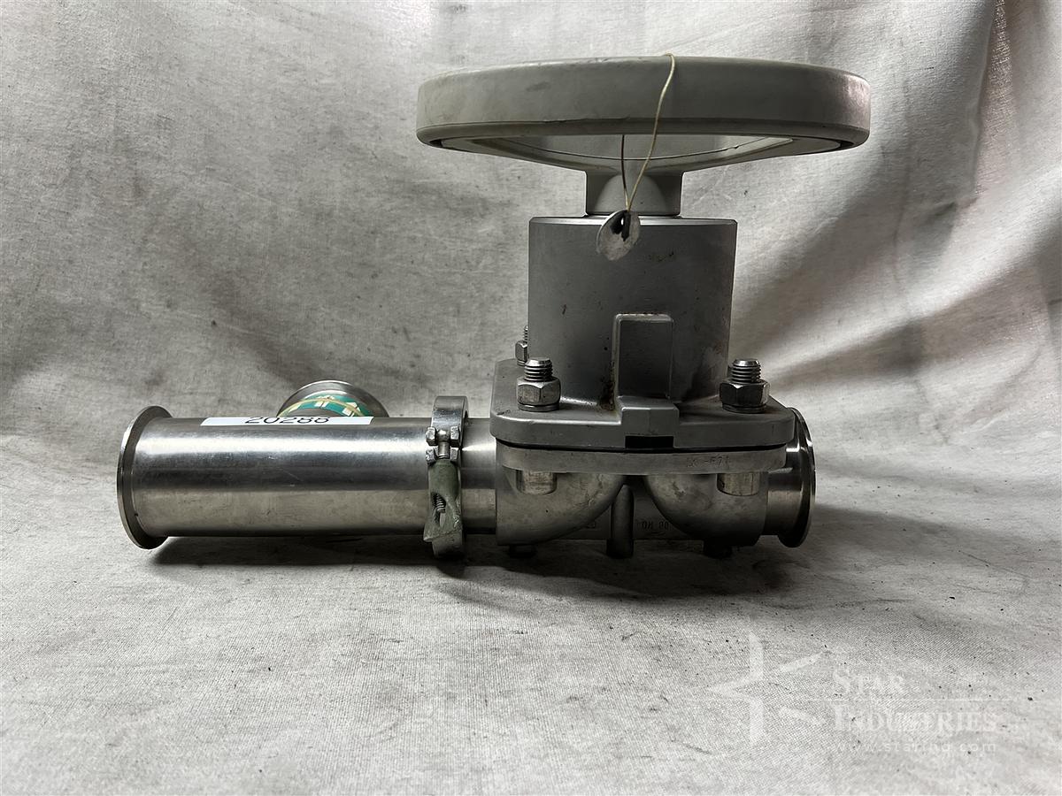 Used Stainless Steel Shut-Off Valve