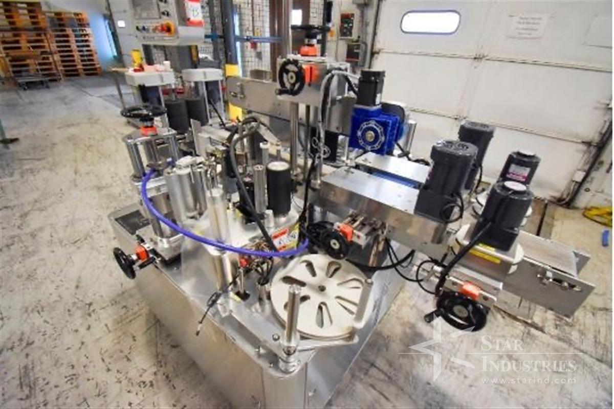 Used Sun Jin Sm Auto Labeler M/C SJC-3217