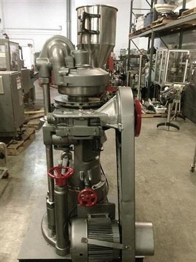Used Riva 20 Station D Tooled Rotary Tablet Press