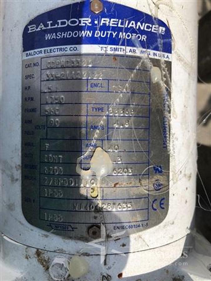Used 15 h.p. Loren Cook 1650 cfm Blower